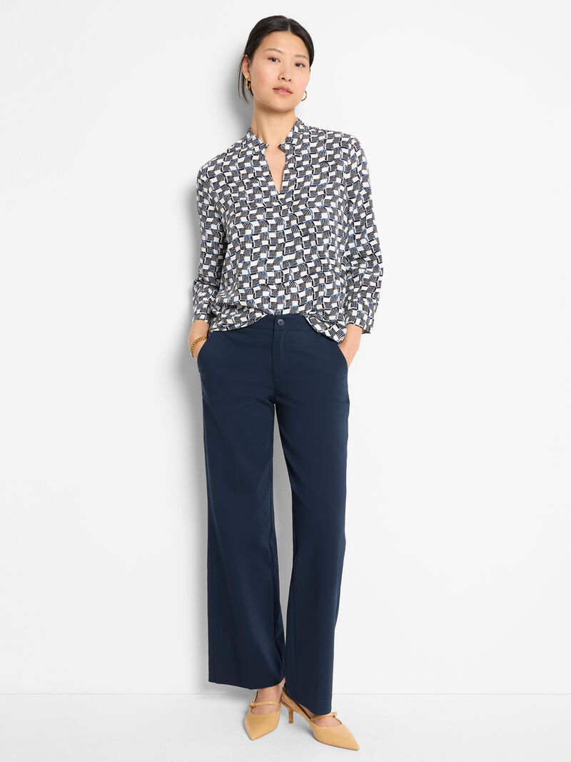 Basketweave Ecovero Shirt