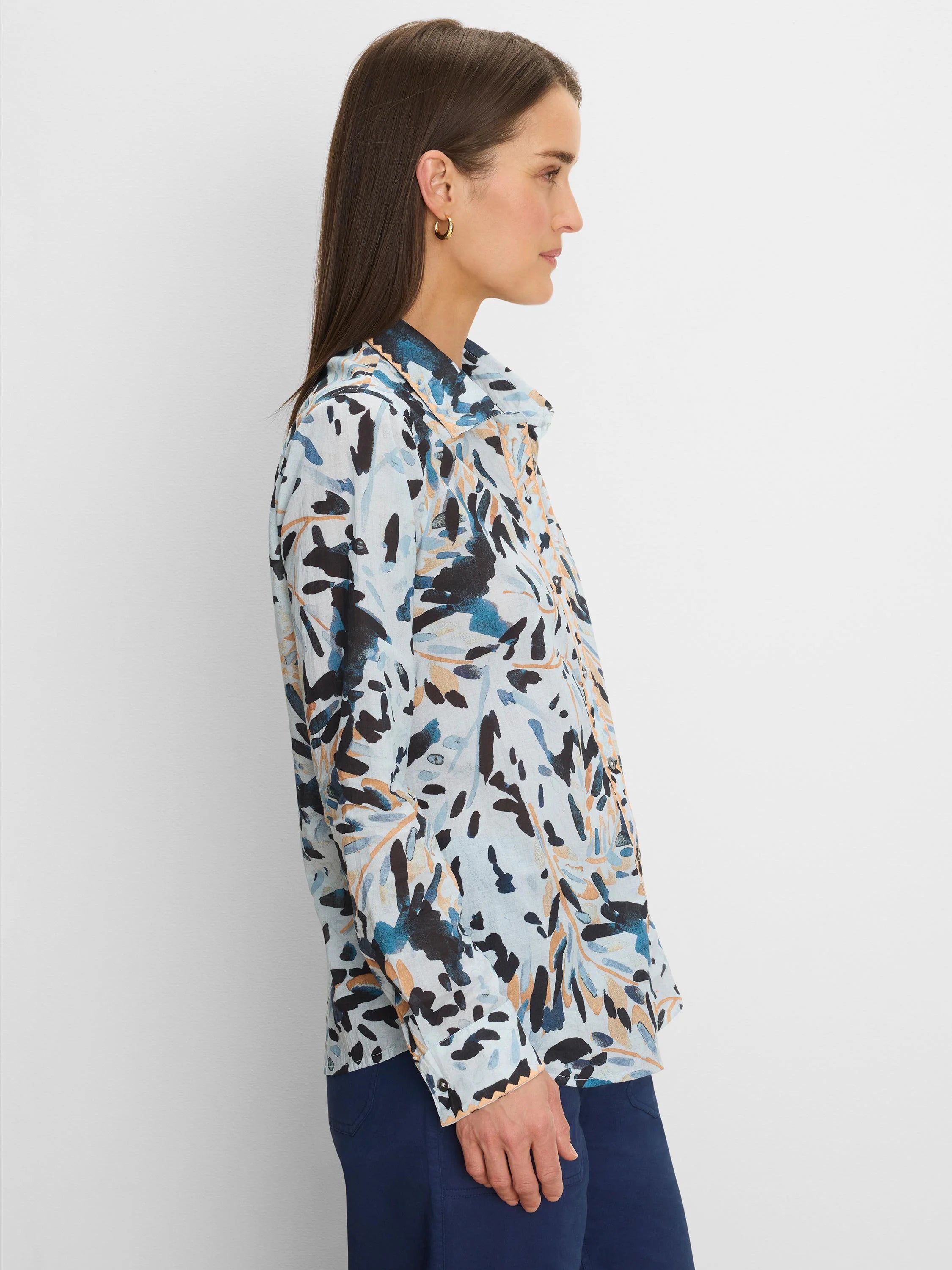 Garden Shade Crinkle Shirt