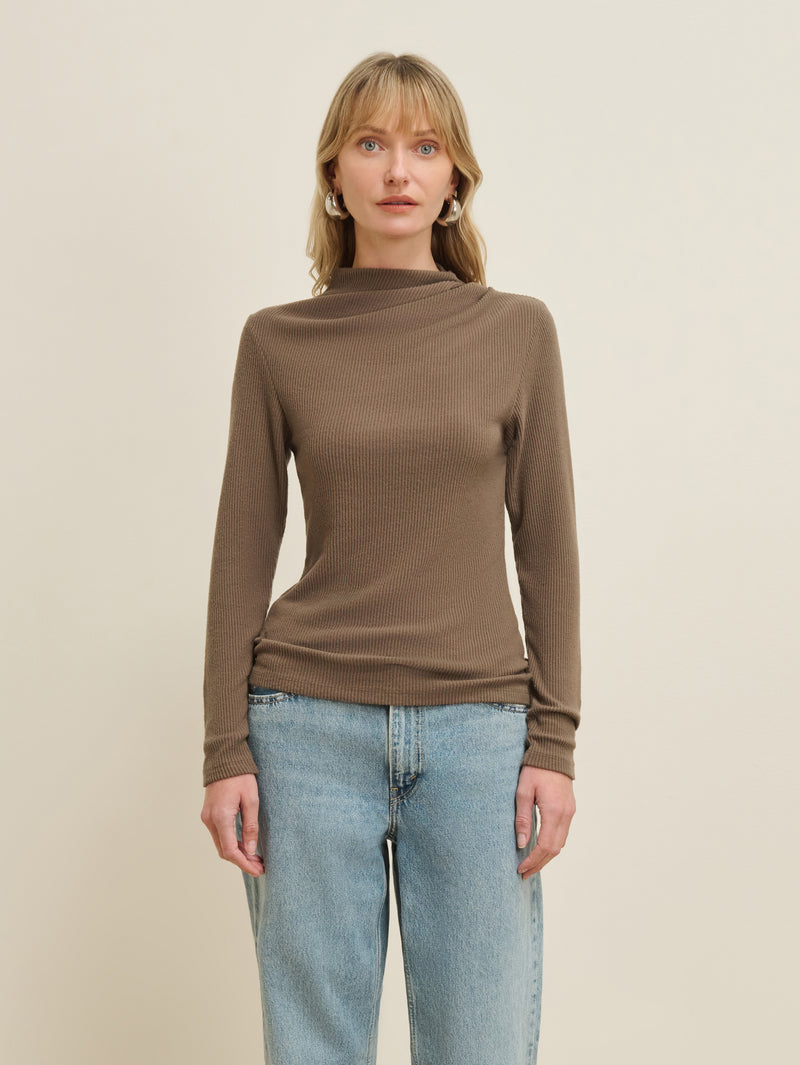 Neda Pleated Top