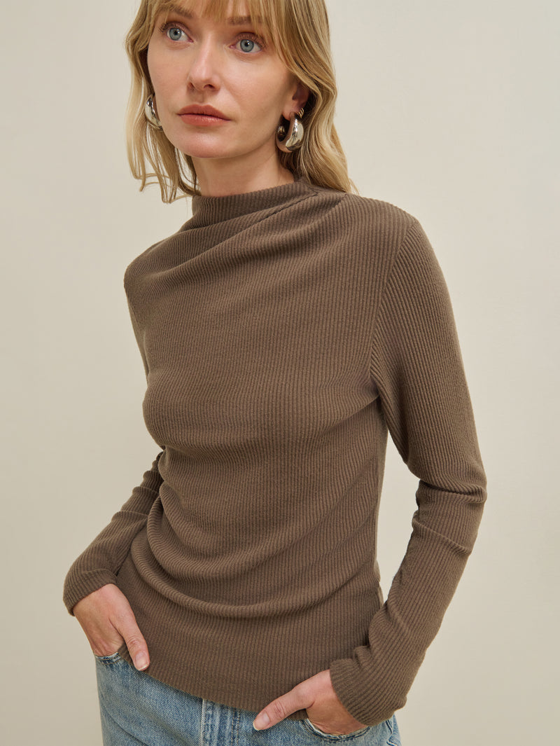 Neda Pleated Top