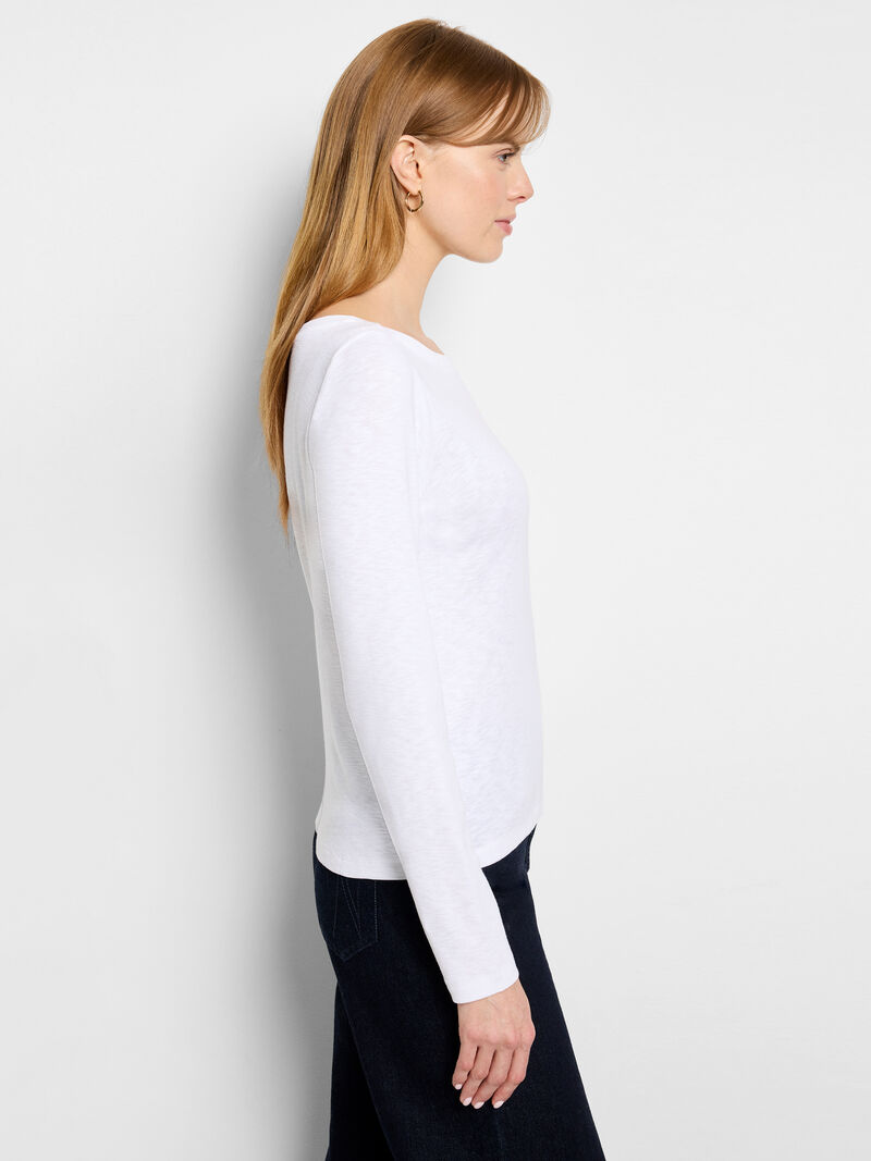 Long Sleeve Modern Boat Tee