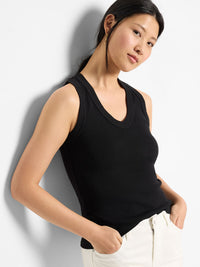 NZT Sleeveless V-Neck Tank
