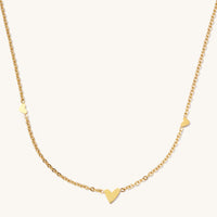 Alice Triple Heart Necklace