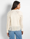 Tape Fringe Cardigan