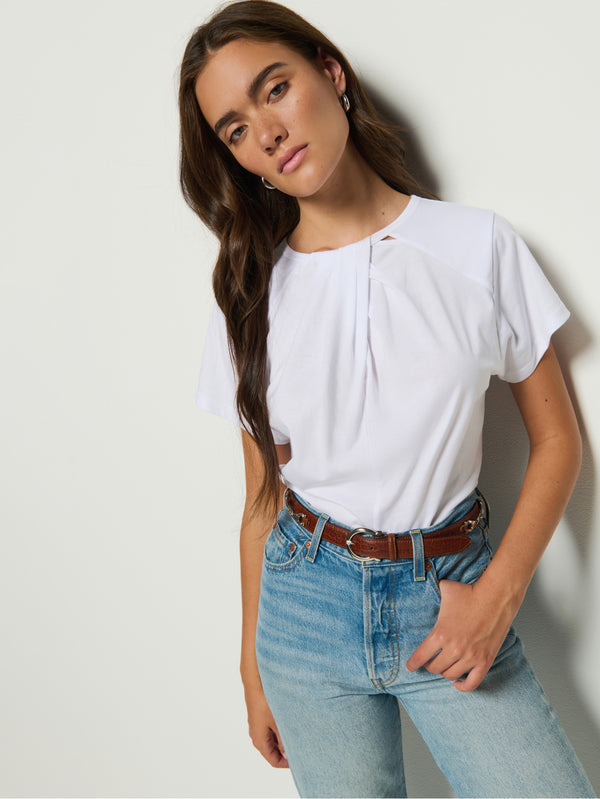 Salonie Pleated Tee