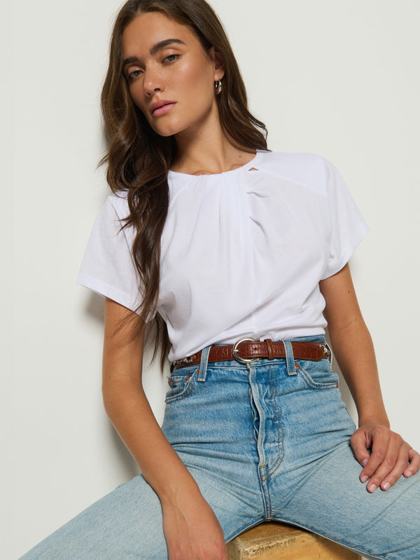 Salonie Pleated Tee