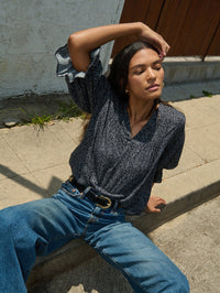Scarlet Pintuck Blouse