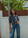 Scarlet Pintuck Blouse