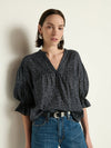 Scarlet Pintuck Blouse