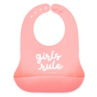 Girls Rule Wonder Bib