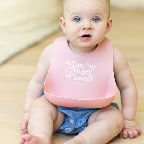 I Can Buy Myself Flowers Wonder Bib