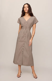 Sanna Gingham Maxi Dress