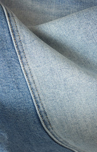 Luna Stretch Denim Crop Pant