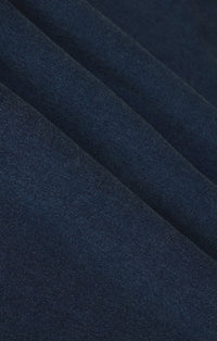 Sloane V-Neck Jersey Denim Top