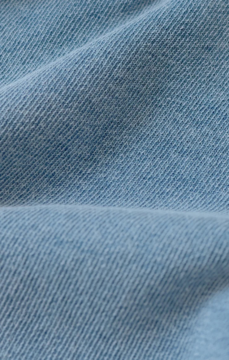 Curran Knit Denim Sweatshirt