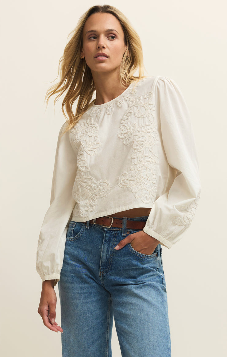Tatiana Poplin Top