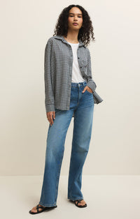 Seaport Gingham Button Up