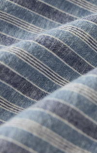 The Signature Striped Button Up Top