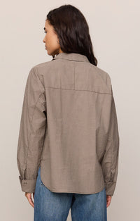 On Duty Gingham Button Up Shirt