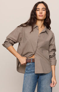 On Duty Gingham Button Up Shirt