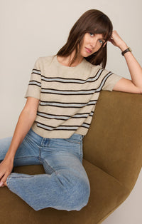 Gatewood Stipe Sweater Tee