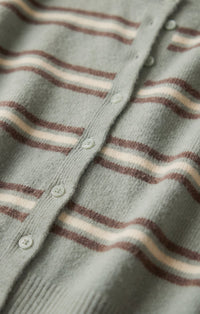 Medina Cozy Stripe Cardigan