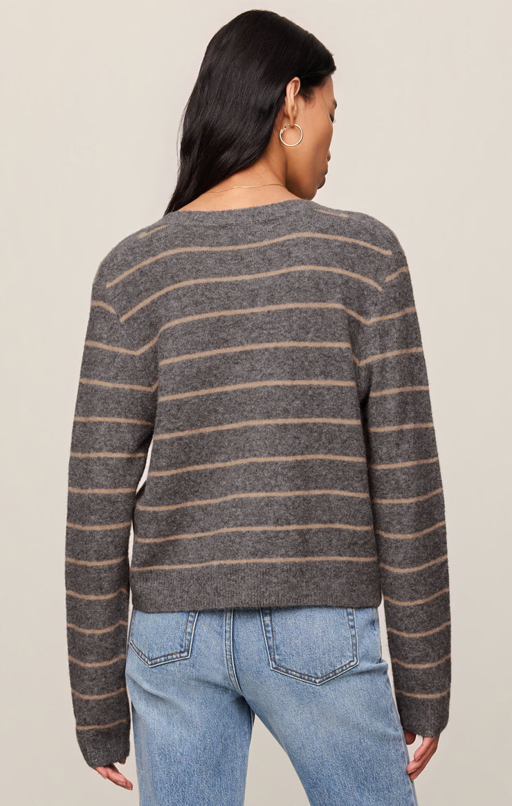 Medina Cozy Stripe Cardigan