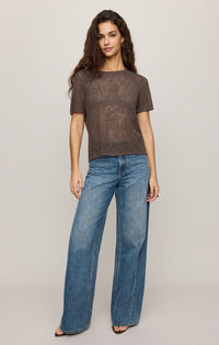 Waverton Crochet Sweater Tee