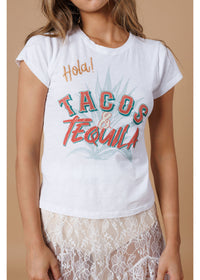 Tacos and Tequila Babe Tee