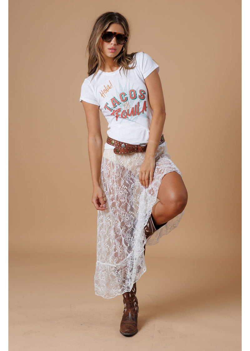 Tacos and Tequila Babe Tee