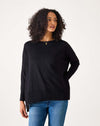 Amour Sweater with Heart Patch