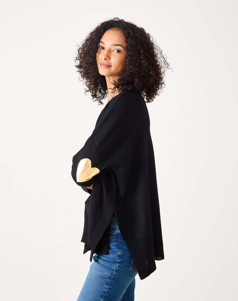 Amour Sweater with Heart Patch