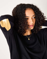 Amour Sweater with Heart Patch