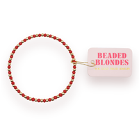 Demi Bracelet Crimson Red