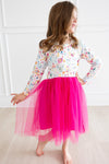 Long Sleeve Tutu Dress