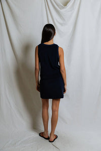 Esther Terry Mock Neck Tank