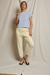 Everett Jersey Striped Short Sleeve Tee