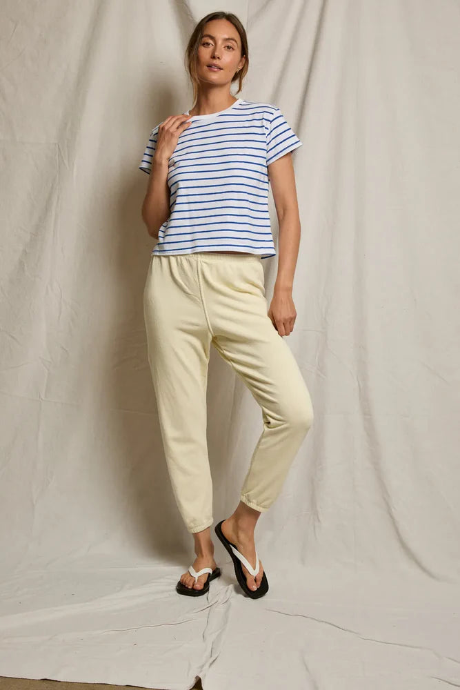 Everett Jersey Striped Short Sleeve Tee