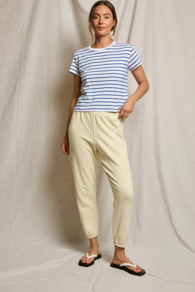 Everett Jersey Striped Short Sleeve Tee