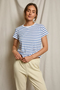 Everett Jersey Striped Short Sleeve Tee