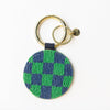 Kelsey Cherries Seed Bead Bag Key Ring