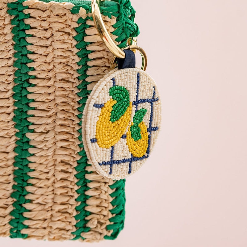 Kelsey Lemons Seed Bead Bag Key Ring