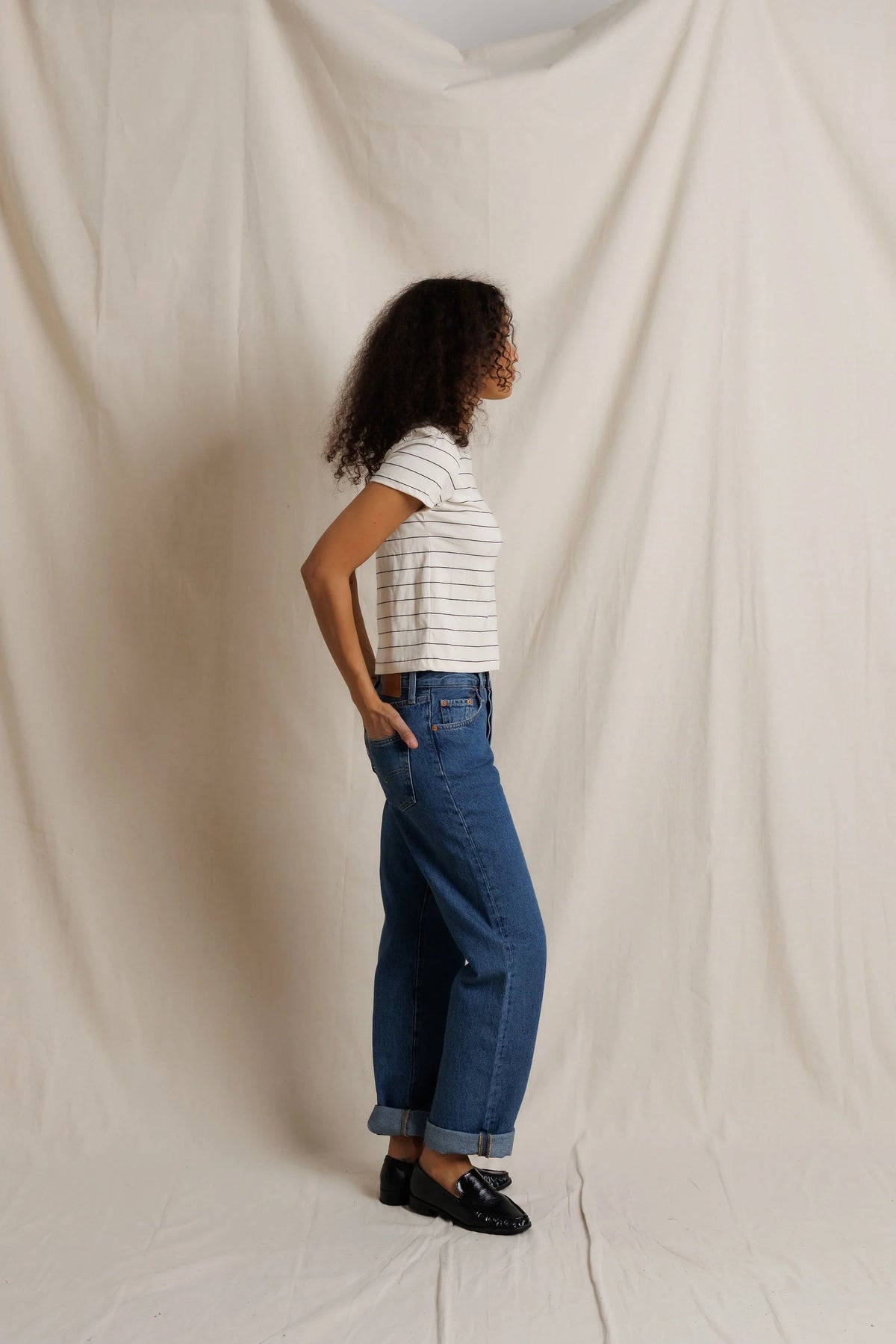 Lisa Stripe Tee