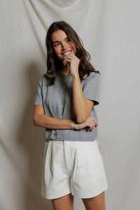 Maude Crewneck Cardigan