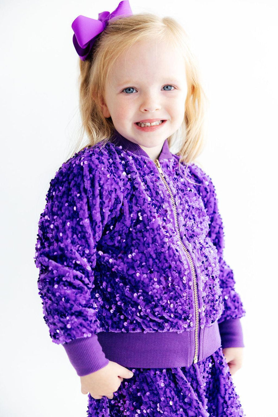 Velvet Sequin Jacket