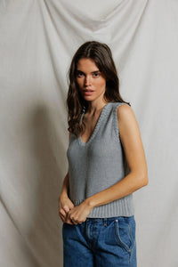 Peggy Cotton Sweater Tank