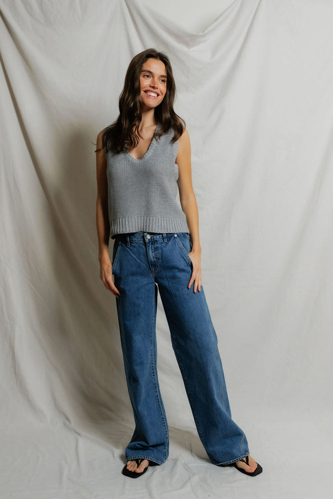 Peggy Cotton Sweater Tank