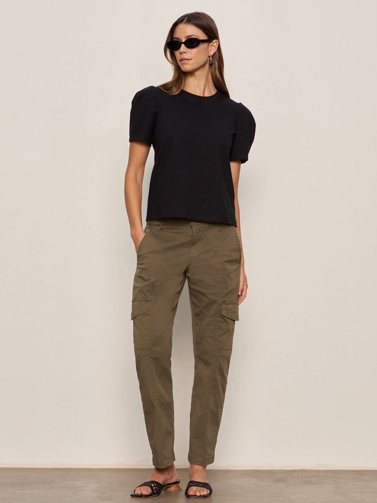 Pleated Tee