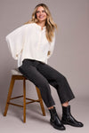 Airflow Long Sleeve Mandarin Collar Blouse