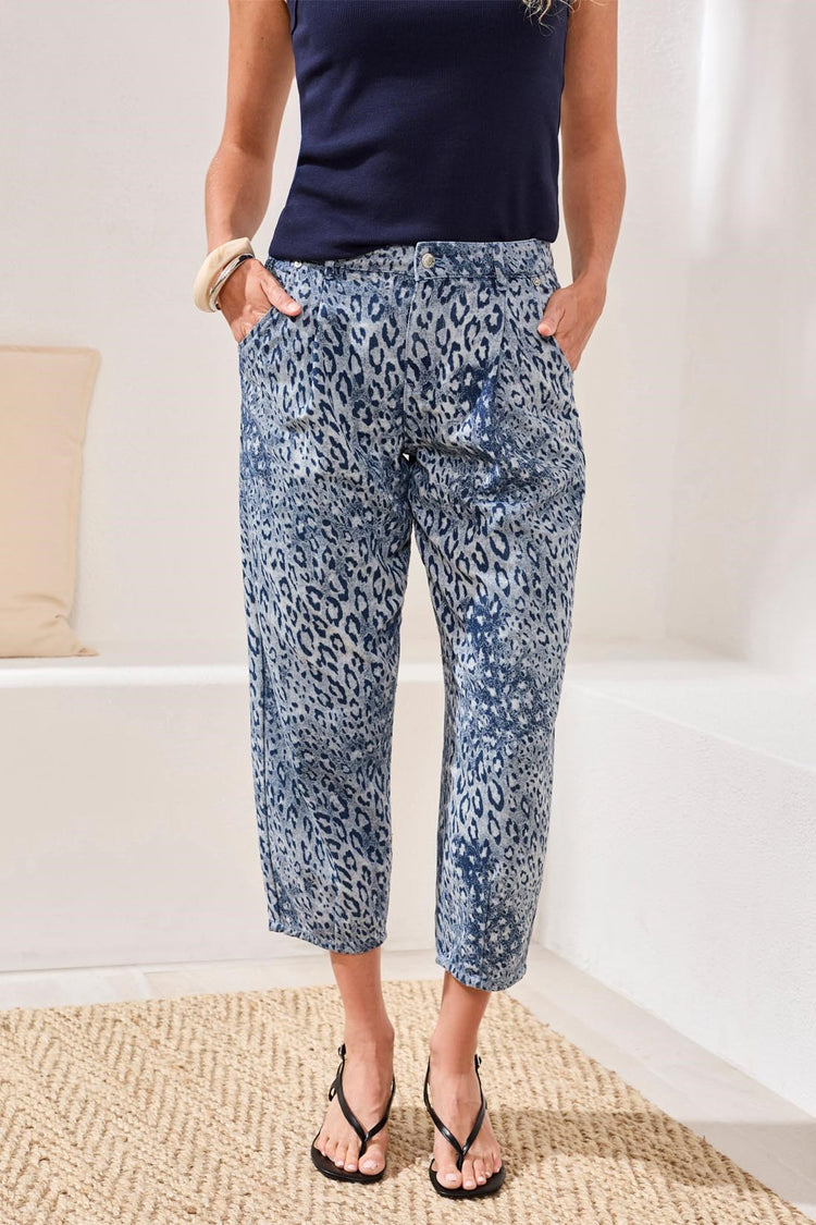 Audrey Girlfriend Barrel Jeans